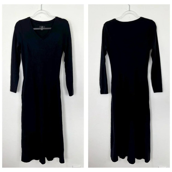 Jason Wu XXS long sleeve soft jersey midi day dress - Picture 1 of 5